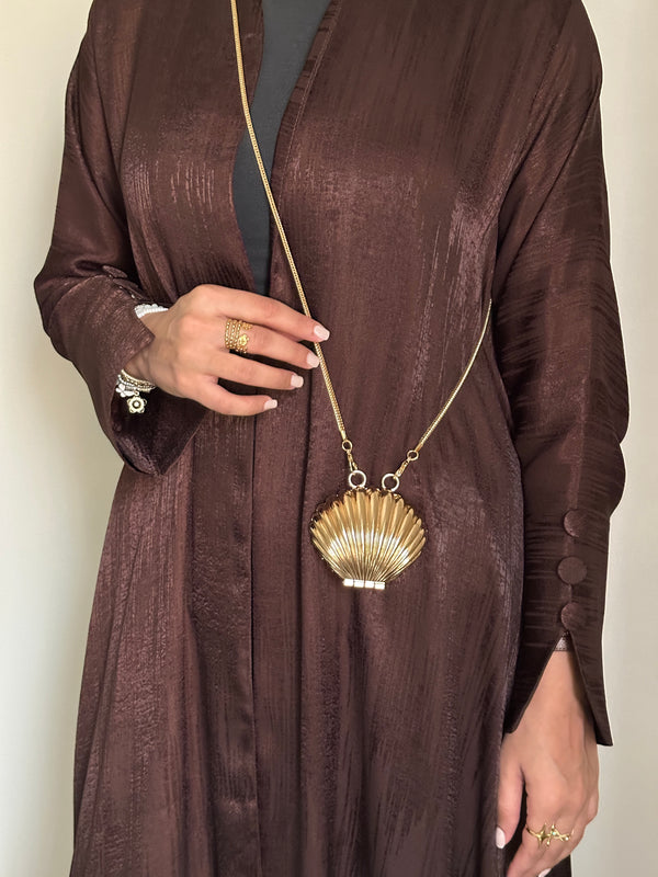 Brown Abaya #Q10