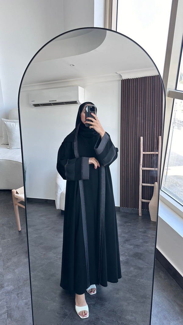 Super crep and design crep abaya #80