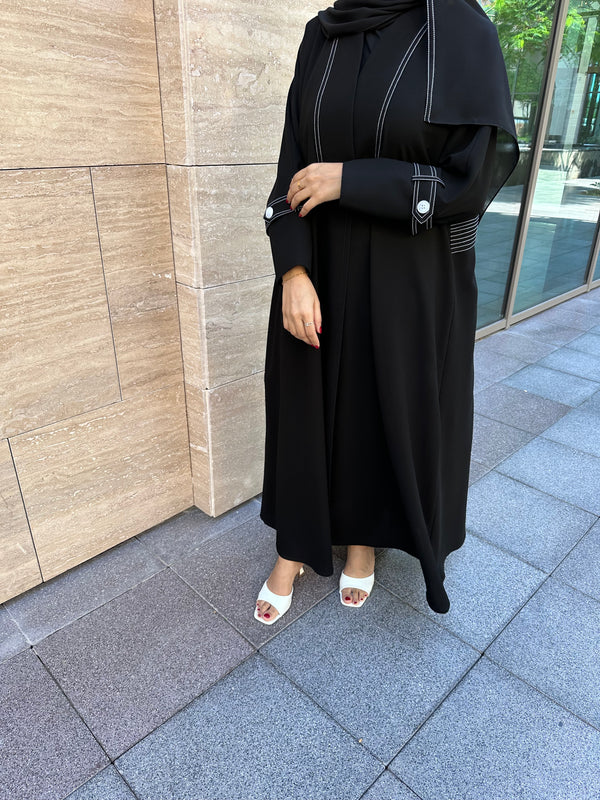 Practical travel abaya #75