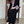 Load image into Gallery viewer, Black and Purple Abaya #Ed7
