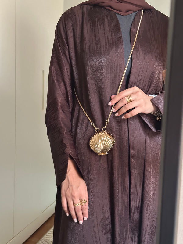 Brown Abaya #Q10