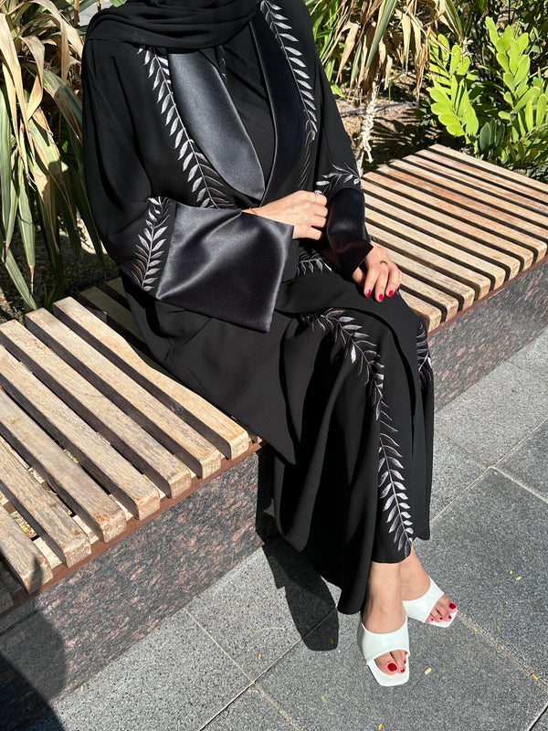 Fully Tatreez abaya #77