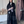 Load image into Gallery viewer, Grey and black abaya #52
