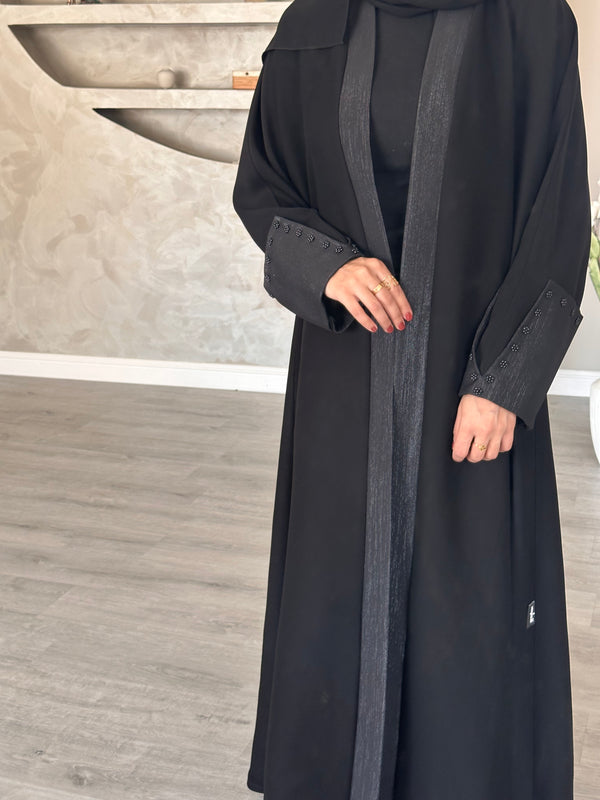 Black Abaya with jakar #115