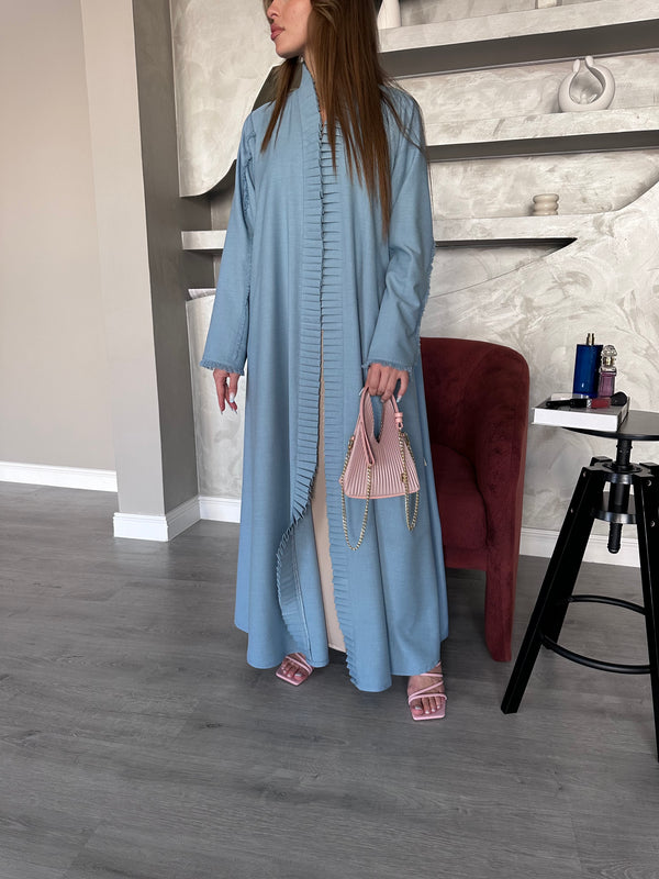 Baby blue abaya #Sh11