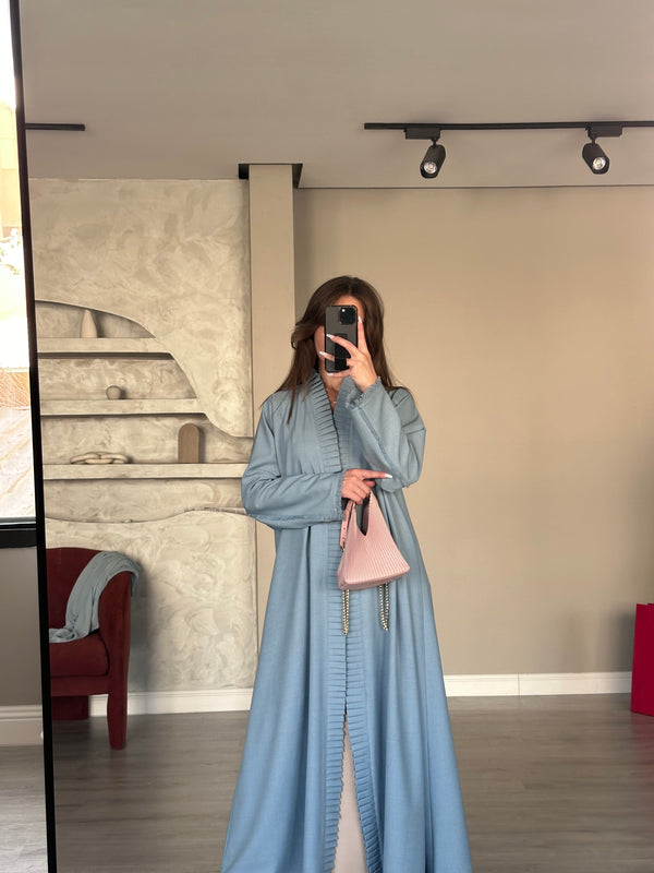 Baby blue abaya #Sh11