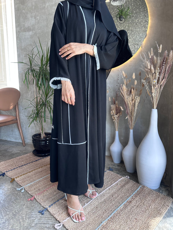 Black joom Abaya#60